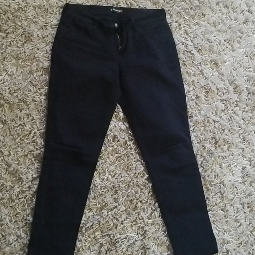 Express cropped jeggings